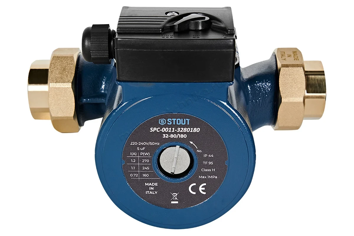 Насос Stout циркуляционный 32/80 180 мм SPC-0011-3280180