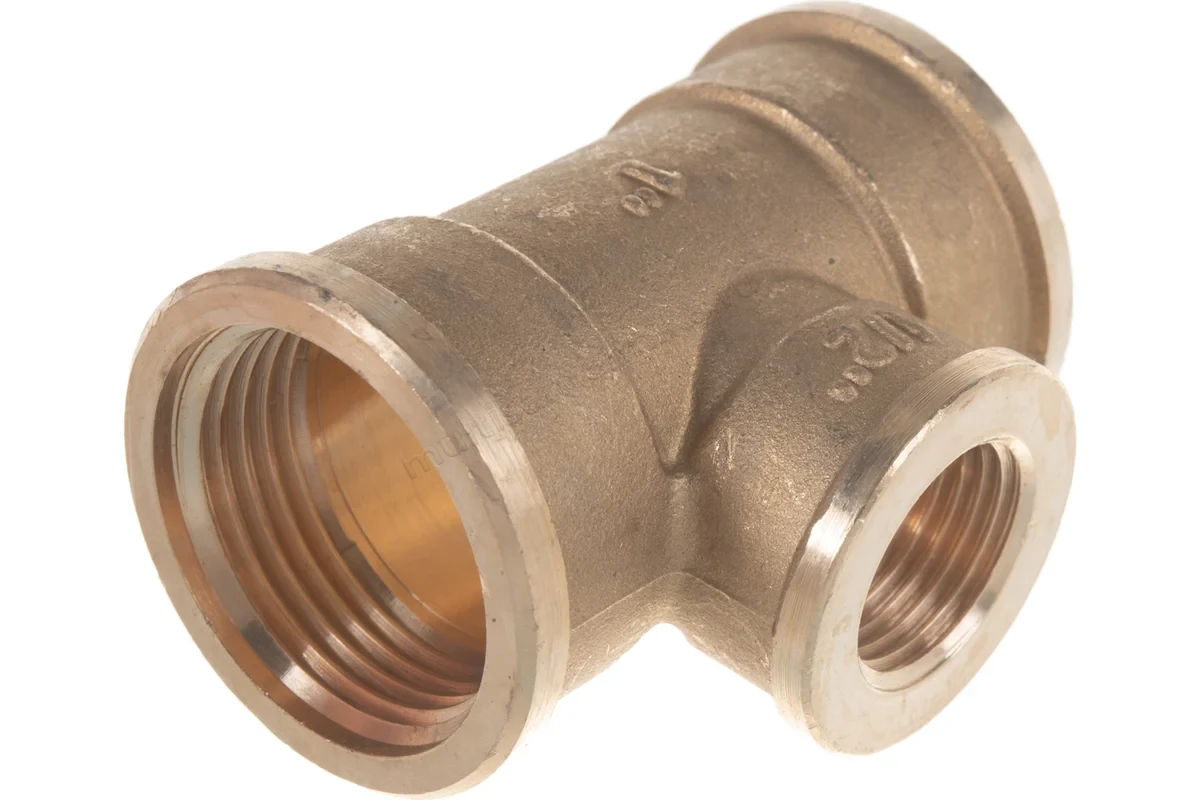 Тройник STOUT переходной внутренняя резьба 1"x1/2"x1" SFT-0021-001121