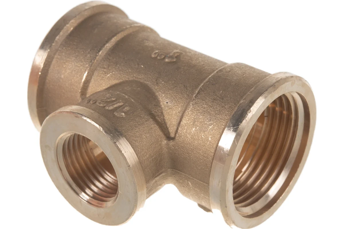 Тройник STOUT переходной внутренняя резьба 1"x1/2"x1" SFT-0021-001121