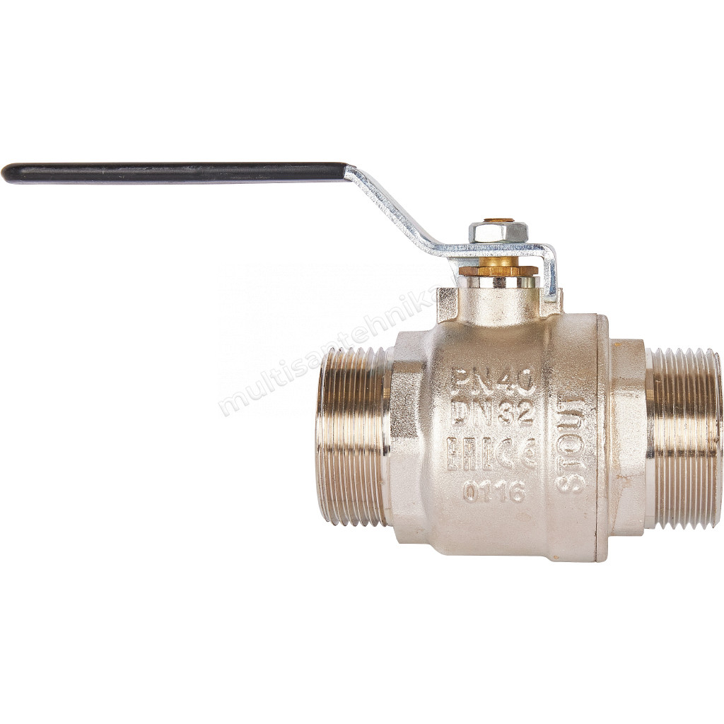Кран Stout шаровой полнопроходной рычаг 1 1/4" SVB-0005-000032