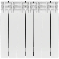 Биметаллический радиатор STOUT Titan 500 7 секции боковое подключение SRB-3310-050004