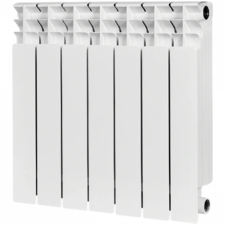 Биметаллический радиатор STOUT Titan 500 7 секции боковое подключение SRB-3310-050004