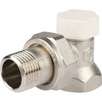 Клапан Stout угловой запорно-балансировочный 1/2" SVL-1156-000015