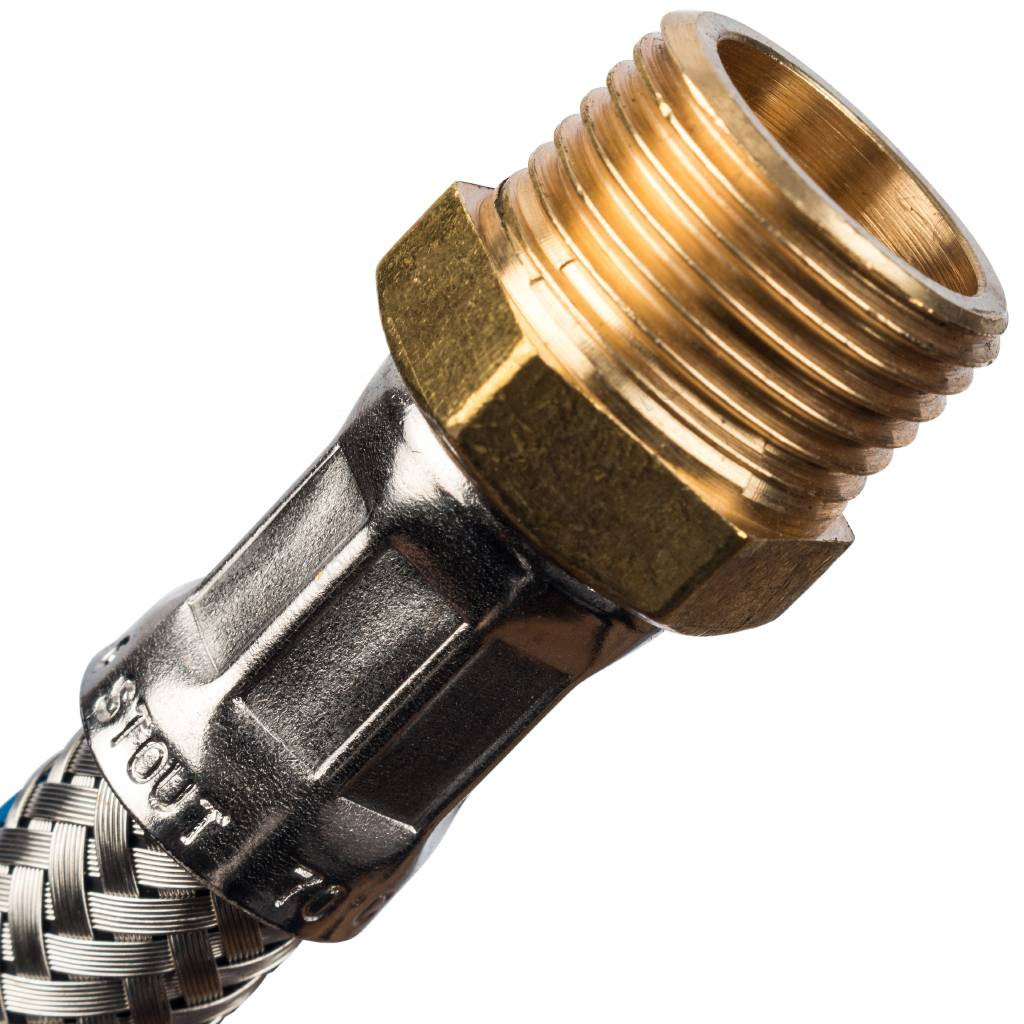 Подводка Stout гибкая HP 3/8 х ВР 3/8" 60 см SHF-0057-081010