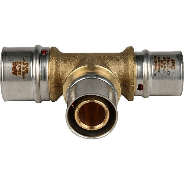 Тройник STOUT переходной прессовой 32x26x26 SFP-0005-322626