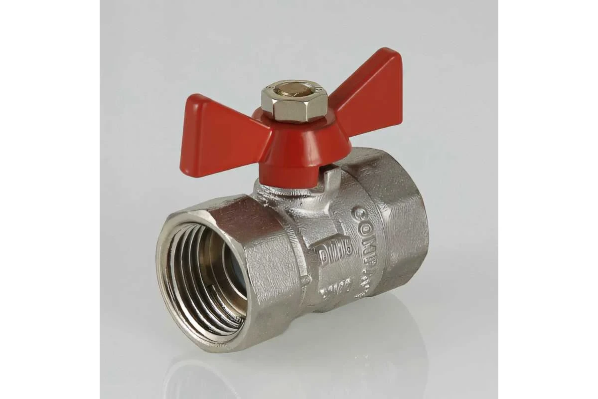 Шаровой кран, рукоятка бабочка 3/4 вн.-вн. Valtec COMPACT VT.092.N.05