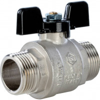 Кран Stout шаровой полнопроходной бабочка 1" SVB-0006-000025