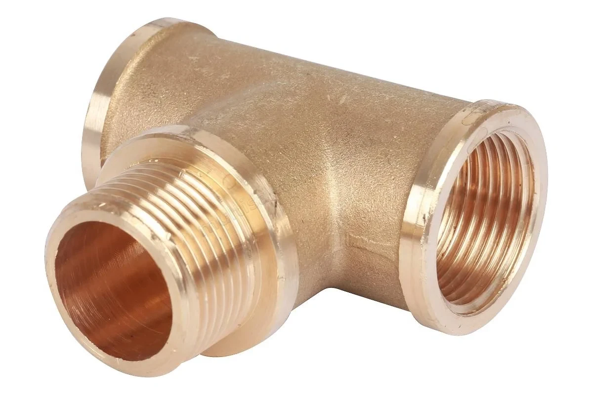 Тройник STOUT внутренняя / наружная резьба 3/4"x3/4"x3/4" SFT-0064-343434