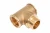 Тройник STOUT внутренняя / наружная резьба 1"x1"x1" SFT-0064-000111