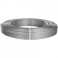 Труба Rommer PE-Xa/AI/PE-RT 16.2x2.6 с алюминиевым слоем серая 100 м RPS-0001-001626