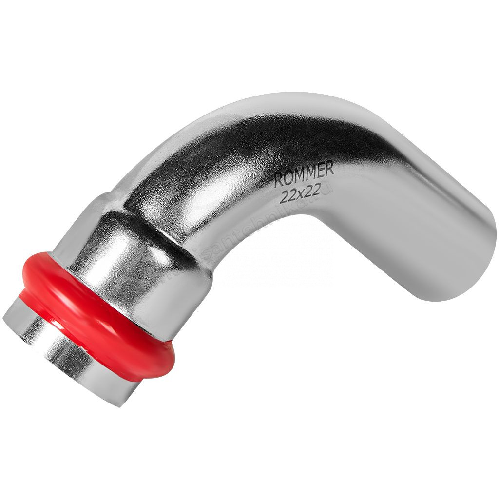 Угольник Rommer однораструбный 90 ° ВПр-НПр 22 RSS-1002-000022