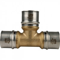 Тройник STOUT равнопроходный прессовой 32x32x32 SFP-0006-323232