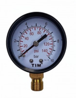 Манометр TIM 1/4" 6 бар радиальный Y-50-6