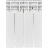 Биметаллический радиатор STOUT Titan 350 4 секции боковое подключение SRB-3310-035004