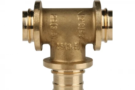 Тройник STOUT равнопроходный для труб из сшитого полиэтилена 25 SFA-0013-000025