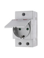 Розетка ABB щитовая M1175-C с защитной крышкой 2CSM211000R0721