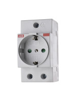 Розетка ABB щитовая 2Р+N 16А М1173 2CSM110000R0701