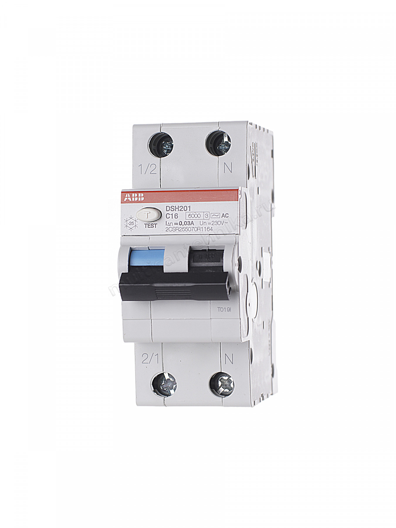 Автоматический выключатель дифференциального тока ABB DSH201 С16 AC30 2CSR255070R1164
