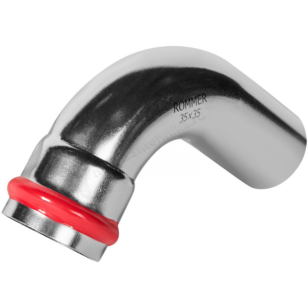 Угольник Rommer однораструбный 90 ° ВПр-НПр 35 RSS-1002-000035