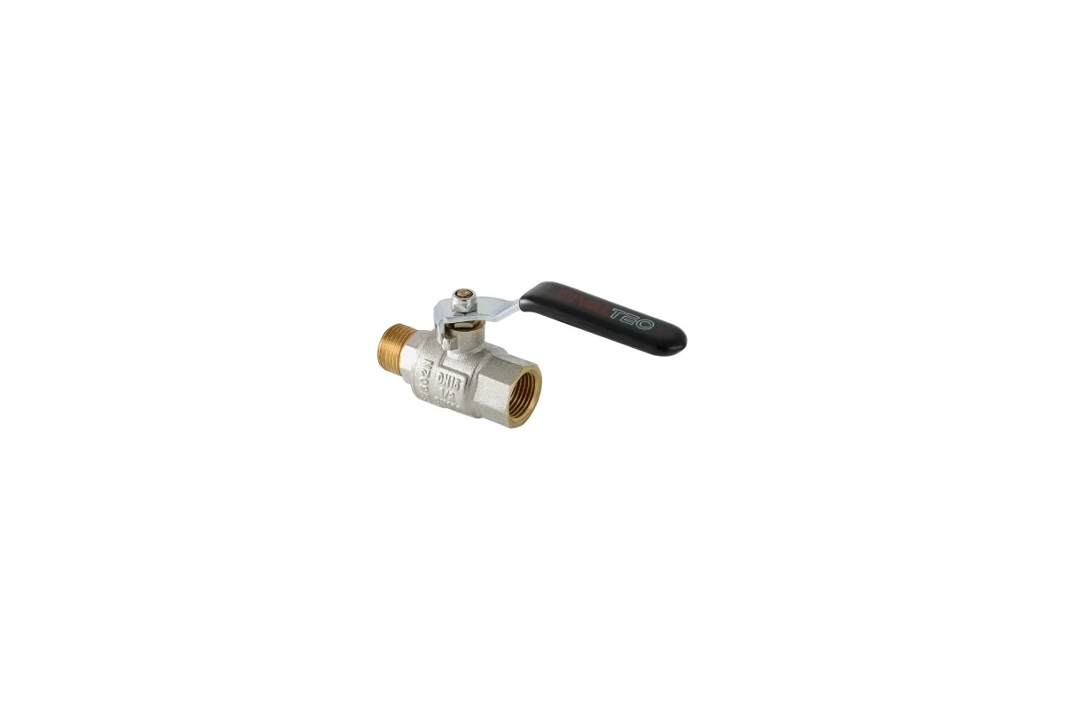 Шаровый кран VALTEC PERFECT 1 1/4 внутренняя-наружная, стальная рукоятка VT.315.N.07