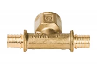 Тройник-переходник STOUT с внутренней резьбой для труб из сшитого полиэтилена 16Rp 1/2" SFA-0028-001612