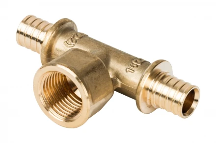 Тройник-переходник STOUT с внутренней резьбой для труб из сшитого полиэтилена 16Rp 1/2" SFA-0028-001612