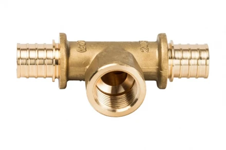 Тройник-переходник STOUT с внутренней резьбой для труб из сшитого полиэтилена 20Rp 1/2" SFA-0028-002012