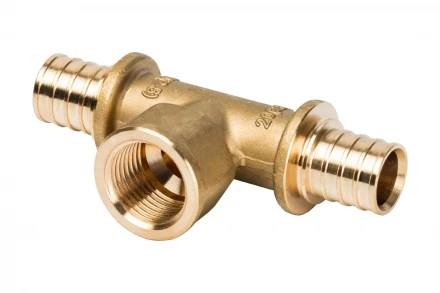 Тройник-переходник STOUT с внутренней резьбой для труб из сшитого полиэтилена 20Rp 1/2" SFA-0028-002012