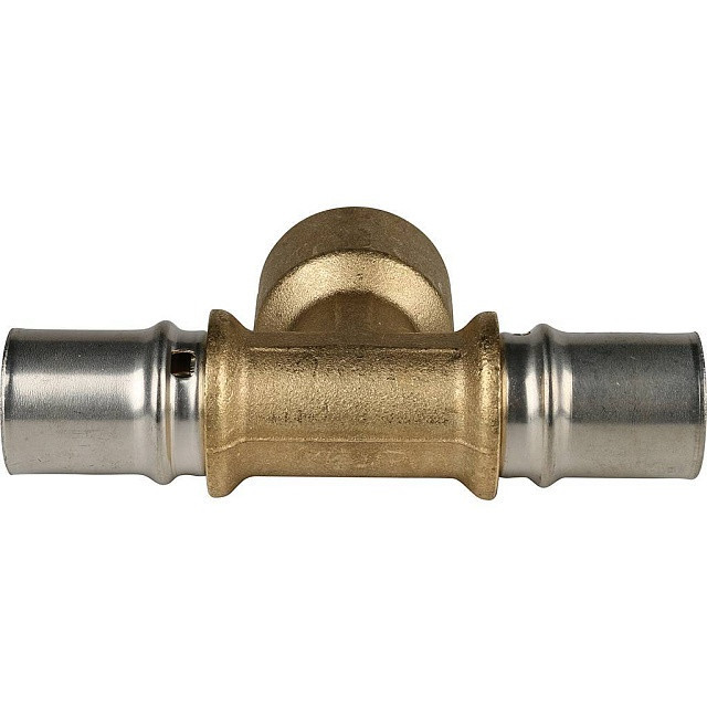 Тройник переходник STOUT с внутренней резьбой прессовой 20x3/4"x20 SFP-0007-003420