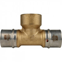 Тройник переходник STOUT с внутренней резьбой прессовой 32x1"x32 SFP-0007-000132