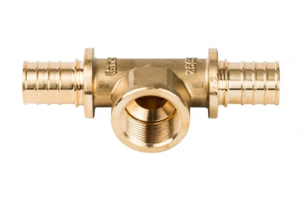 Тройник-переходник STOUT с внутренней резьбой для труб из сшитого полиэтилена 25Rp 3/4" SFA-0028-002534