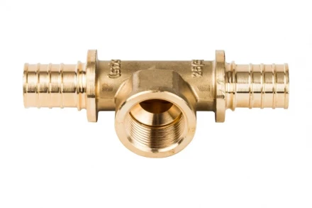 Тройник-переходник STOUT с внутренней резьбой для труб из сшитого полиэтилена 25Rp 3/4" SFA-0028-002534