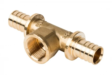 Тройник-переходник STOUT с внутренней резьбой для труб из сшитого полиэтилена 25Rp 3/4" SFA-0028-002534