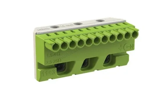 Клеммник ABB самозажимной PE 11x4 + 3x25 мм ZK113G 1SPE007715F9714