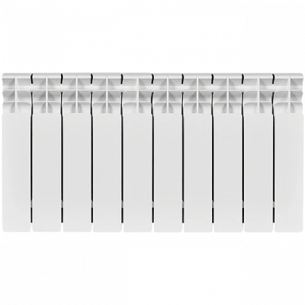 Биметаллический радиатор STOUT Titan 350 10 секции боковое подключение SRB-3310-035010