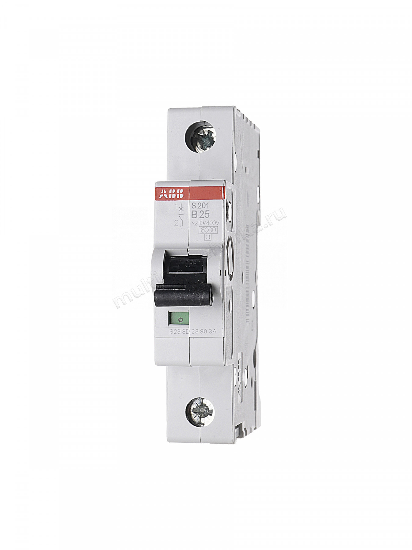 Автоматический выключатель ABB 1-полюсный S201 B25 2CDS251001R0255