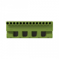Клеммник ABB самозажимной PE 14x4 + 4x25 мм ZK144G 1SPE007715F9715