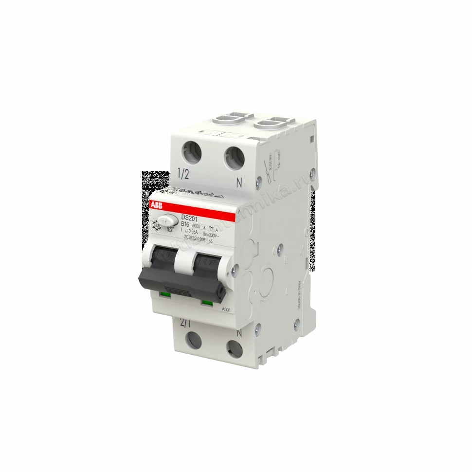 Автоматический выключатель дифференциального тока ABB DSH201 B10 A30 2CSR255170R1105