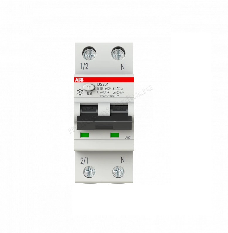 Автоматический выключатель дифференциального тока ABB DSH201 B10 A30 2CSR255170R1105