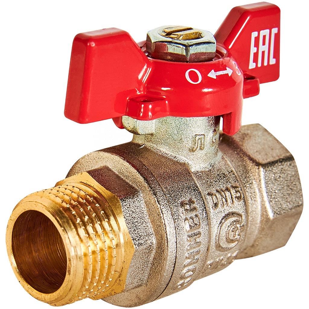 Кран Rommer шаровой 1 1/4" ВР/НР RBV-0004-2210232