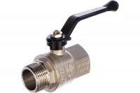 Шаровый кран Bugatti Н/В Ду-25 /1" ручка черная NEW JERSEY 9150005