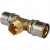Тройник переходник STOUT с наружной резьбой прессовой 26x3/4"x26 SFP-0008-263426