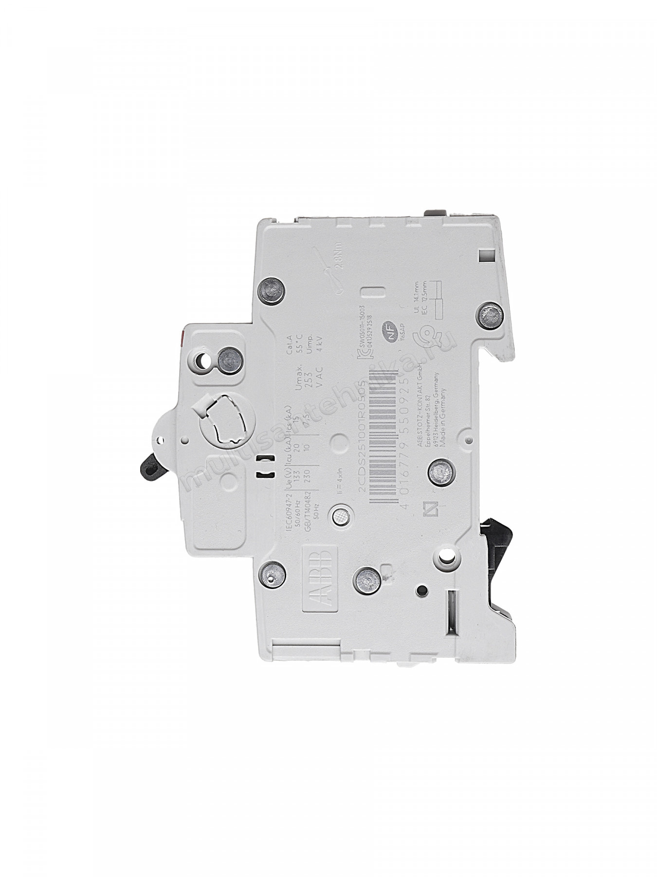 Автоматический выключатель ABB 1-полюсный S201 B50 2CDS251001R0505
