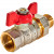 Кран Rommer шаровой 1" с американкой ВР/НР RBV-0005-2510225