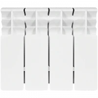 Биметаллический радиатор STOUT Titan 200 4 секции боковое подключение SRB-3310-020004