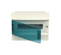 Бокс в нишу ABB Mistral41 12М зеленая дверь (без клемм) белый 1SLM004100A1203