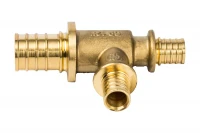 Тройник STOUT переходной 25x16x16 для труб из сшитого полиэтилена SFA-0014-251616