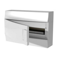 Бокс в нишу ABB Mistral41 12М непрозрачная дверь (без клемм) белый 1SLM004100A1103