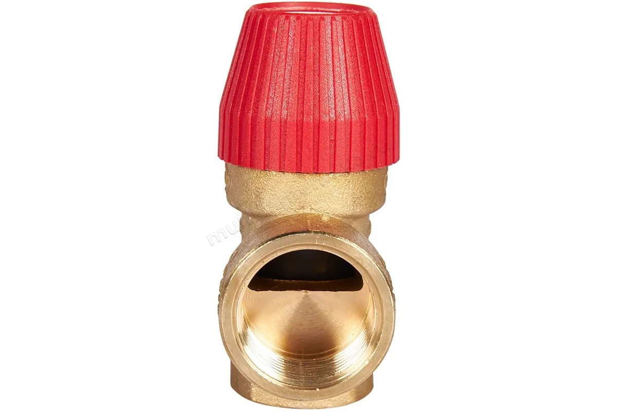 Клапан Stout предохранительный 3 бар SVS 1/2"x3/4"для систем отопления SVS-0010-003015