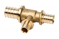 Тройник STOUT переходной 25x16x25 для труб из сшитого полиэтилена SFA-0014-251625